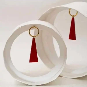 Μεγάλα Σκουλαρίκια με Πλέξιγκλας