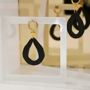 Μεγάλα Σκουλαρίκια με Πλέξιγκλας