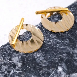 Πλέξιγκλας Σκουλαρίκια Διπλής Όψης